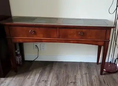 3 pieces solid wood set: buffet; coffee; side table, top quality, View more