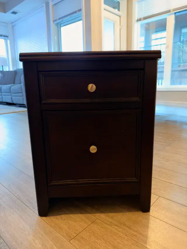 FREE - Nightstand/end table/file storage | Free Stuff | Calgary | Free ...