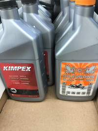 2-stroke oil Kimpex  conventional and draggons synthetic