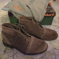 Timberland Brown Suede Boots/Shoes, size 8