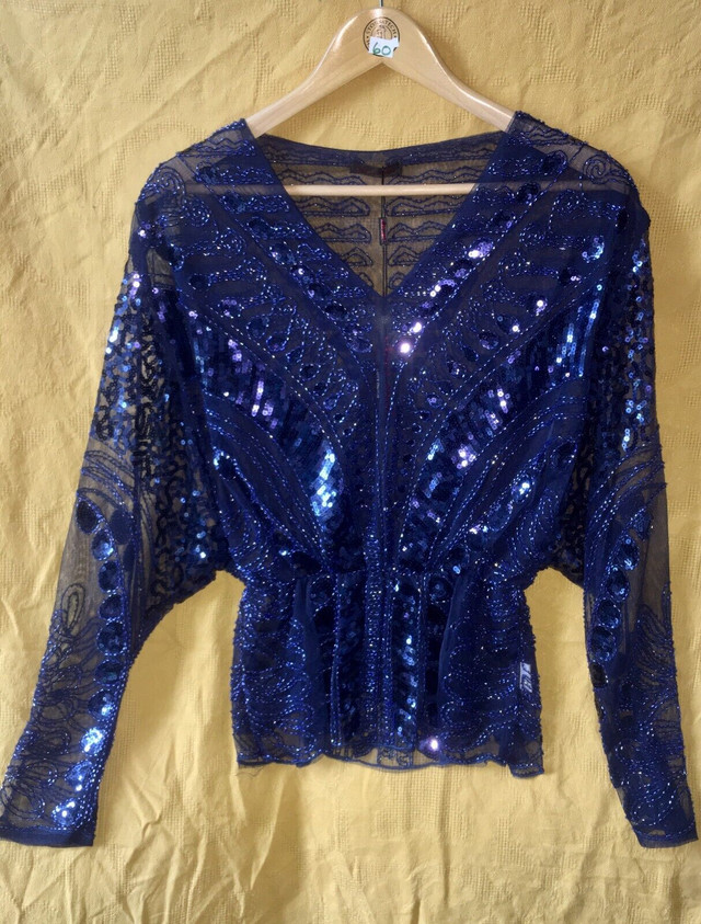 Lady’s Sequence Blouse (Size L) Never worn in Women's - Tops & Outerwear in Mississauga / Peel Region