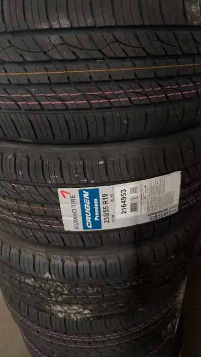 235/55/19 Kumho CRUGEN Set of 4 $840 Each $220