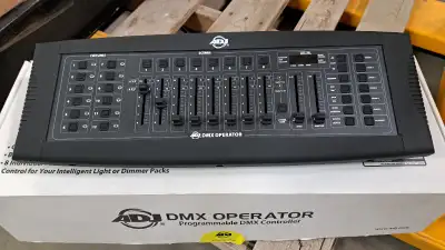 New! ADJ DMX Operator, programmable DMX Controller. Three units available.