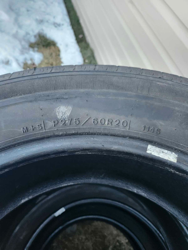 275 60 20 good years in Tires & Rims in Saint John - Image 2