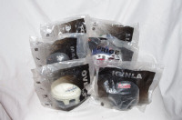 Collection 6  casques de Hockey Miniature NHL MacDonald 2009.