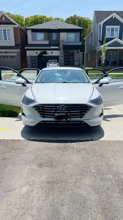 I’m not a dealer, its my own car For Sale: 2020 Hyundai Sonata Preferred – White on Black – No Accid...