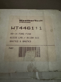 Weather tech mats for sale!