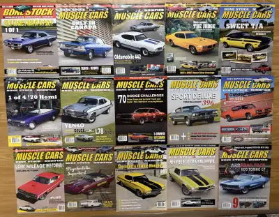 LIKE NEW Muscle Cars Bone Stock & Modified Magazines ($6 EACH), View more