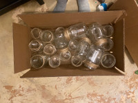 2 big boxes of random jars with twine 
