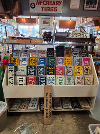 Large Selection of Alberta & USA License plates 