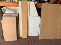 Miscellaneous MDF and Melamine pieces