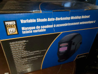 Variable Shade Auto-Darkening Welding Helmet
