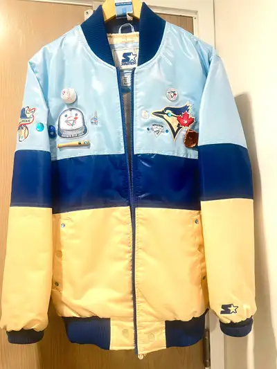 Brand New Custom Made Toronto Blue Jays Jacket by Starter., View more