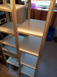 metal closet shelving - $35 OBO