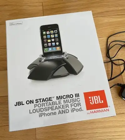 JBL ON STAGE MICRO III Portable Music Loudspeaker, View more