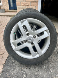 Nissan Cube factory wheels OEM rims and all season tires