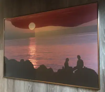 Sunset Romantic Picture in Frame 30.5" x 20.5", View more