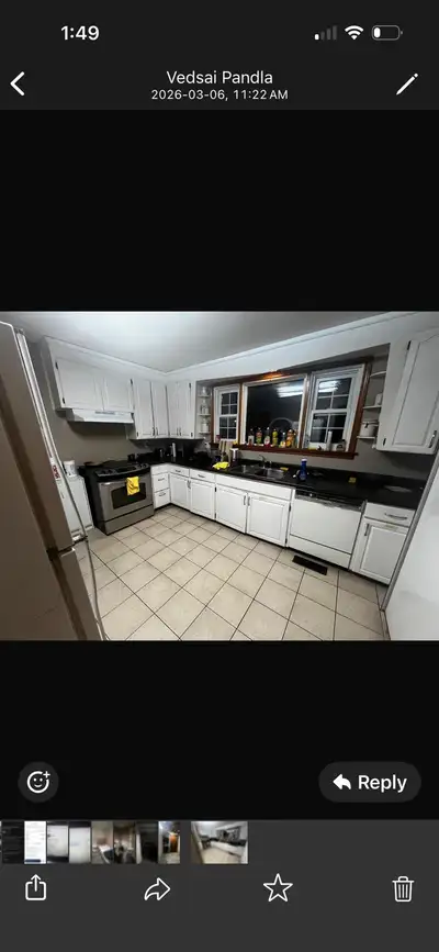 This is a short term rental in Kingston. The property includes a kitchen, in-unit laundry, a living...