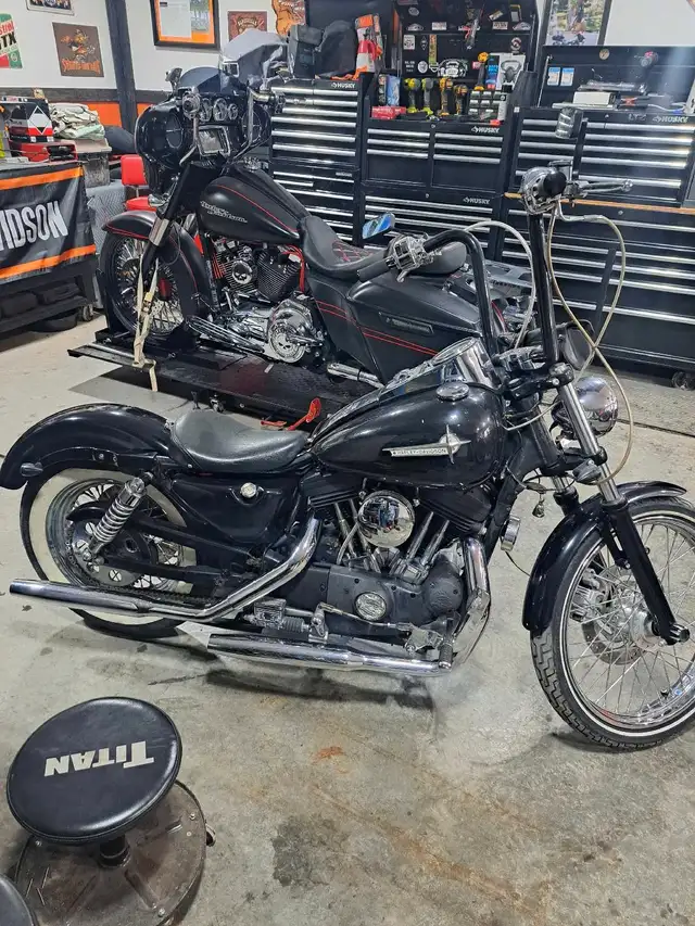 Trade for camping trailer1992 sporster buell 1200 in Touring in Gatineau - Image 5