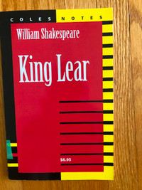 COLES NOTES - KING LEAR