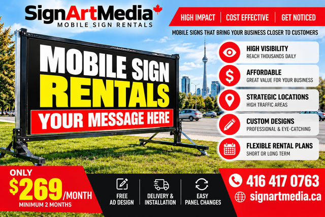 Mobile Sign Rental