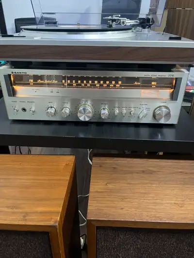 Vintage Sanyo Stereo Set, View more