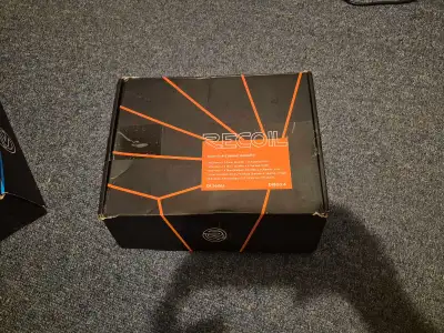 Recoil DI800.4 car amp, new and never used. Tested and working. Car be used to power door speakers a...