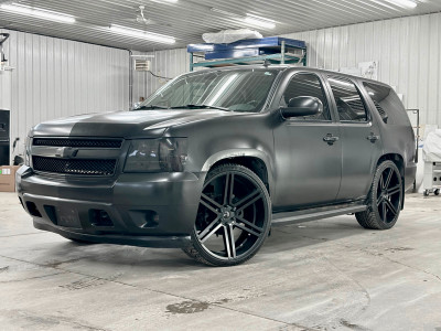2007 Chevrolet LTZ Tahoe -- 26” wheels // fully murdered out!