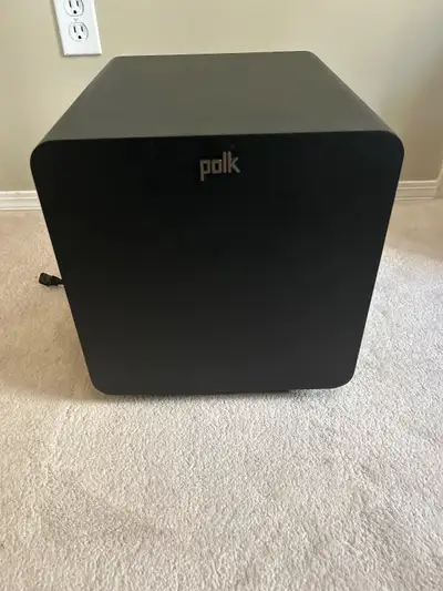Works great  Polk Audio Sub Woofer for Blue Tooth Soundbar, View more