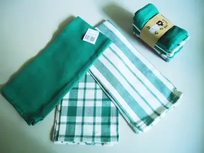 NEW !  JUST FOR COOKS  TEA TOWELS  AND DISH CLOTHS  SETS, View more