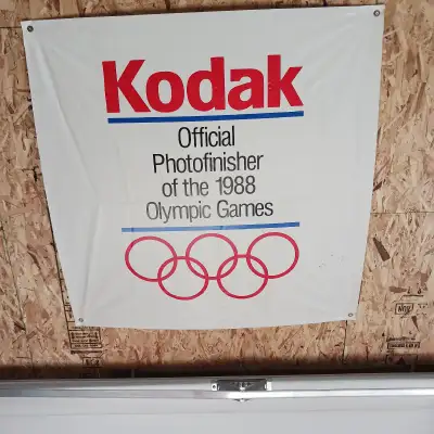Kodak 1988 Olympics Banner, View more
