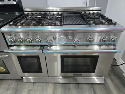 Thermador 48" Stainless Steel Gas Stove Oven W/ Shawarma Grill, View more