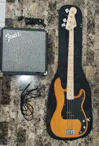 Fender Squier P bass +Fender Rumble 15