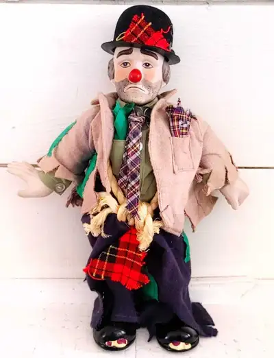 Porcelain clown dolls, View more