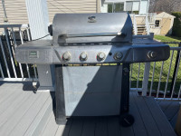 Propane BBQ with stove for sale
