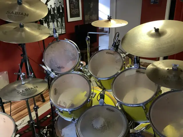 Drums, 11 piece drum kit in Drums & Percussion in Oshawa / Durham Region - Image 9