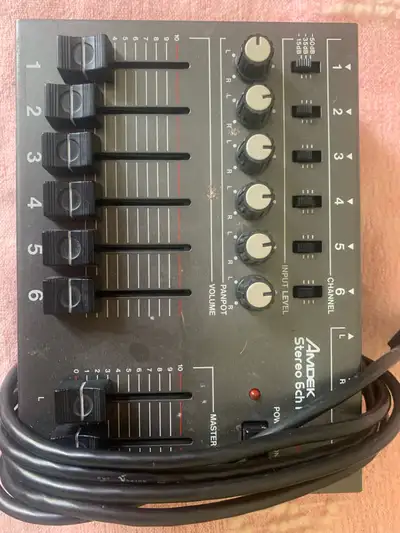 Amdex 6 channel  Mixing board, View more