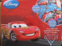 Disney Cars 2 - Full Sheet Set/Draps Lit Double