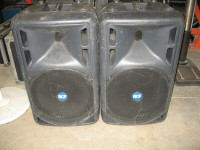 used pair of RCF ART 315-A speakers