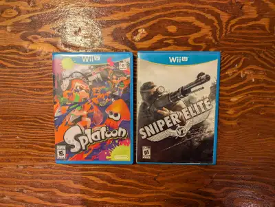 Splatoon - $25 Sniper Elite V2 - $30