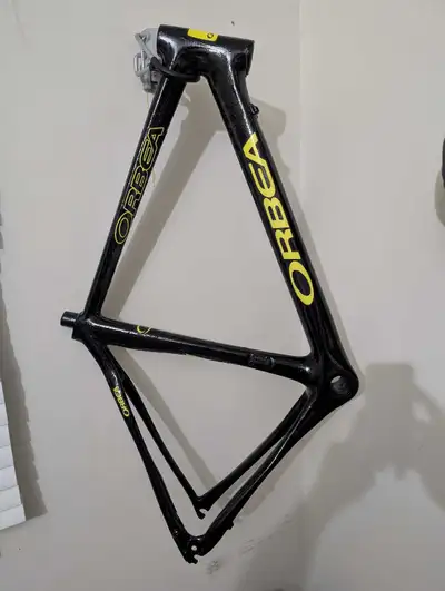 Orbea carbon fiber road bike frame, View more