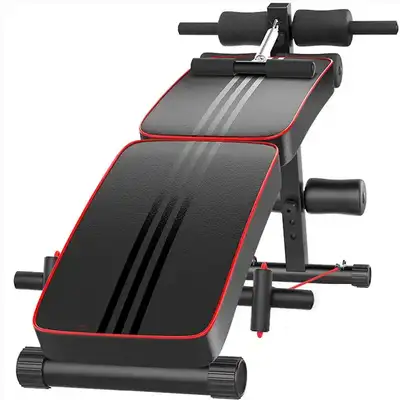 Weight Bench Adjustable Strength Training Bench Fast Folding-New, View more