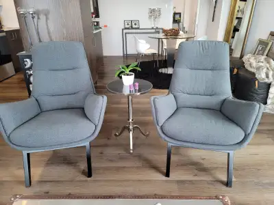 Accent chairs x2, View more