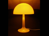 Vintage Gilbert Softlite lampe de table champignon