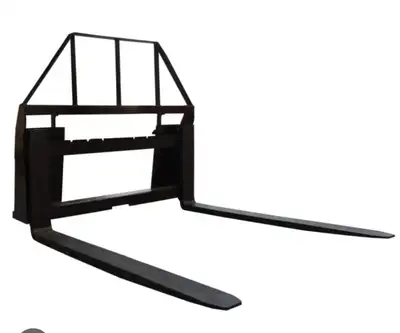 New! Skid Steer 48" adjustable pallet forks. 2 Ton capacity. Asking $1300 Contact 204-384-652three