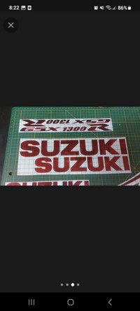 1st gen. Suzuki Hayabusa decals