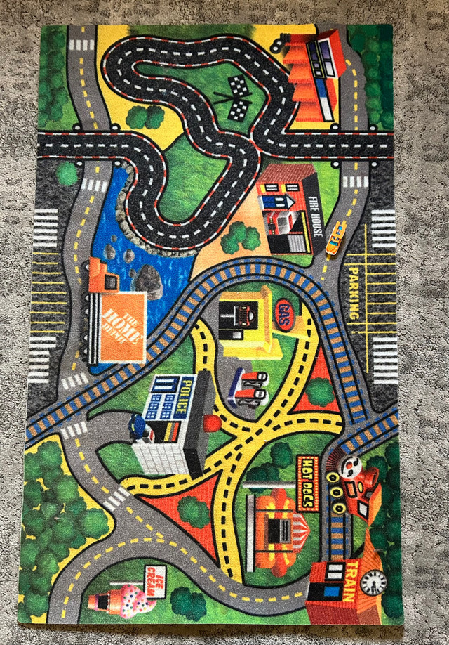 Hot Wheels cars, tracks, & car mat in Toys & Games in Red Deer - Image 2