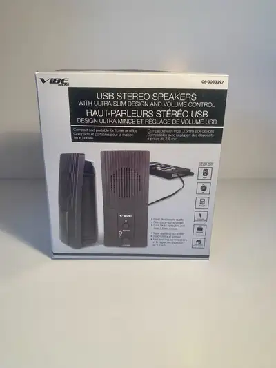 USB Stereo Speakers, View more