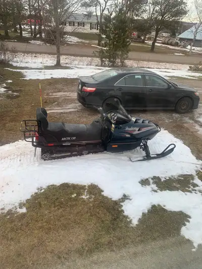 For sale 1996 Arctic Cat Pantera 580cc EFI twin liquid cooled 2325 miles on it. 2 up seat with back...