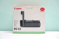 Canon BG-E2 Battery Grip for EOS 20D & 30D DSLRs – Made in Japan